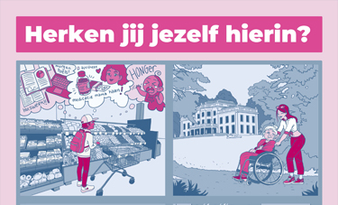 Posters voor Jonge Mantelzorgers