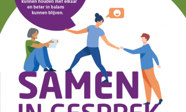 Flyer: Samen in gesprek