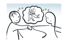 PRAATPLAAT EN GESPREKSKAARTEN